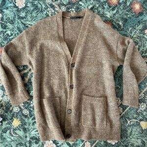 Jenni Kayne Tan Cardigan Sweater